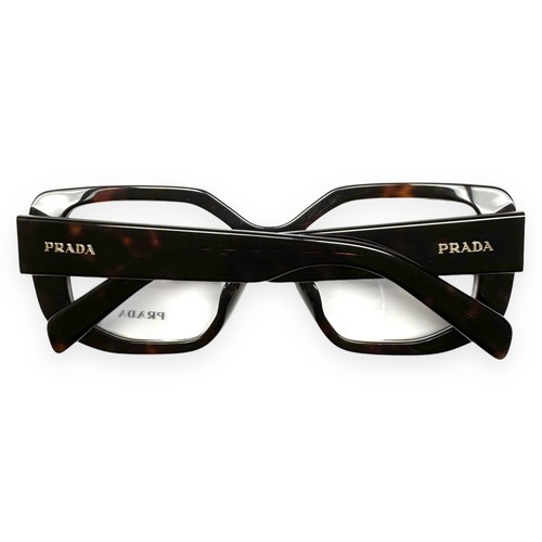 Prada Eyeglasses Glasses VPR A04F Brown Tortoise 55mm with Case Alternative Fit - Picture 5 of 9