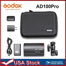 Godox AD100Pro Pocket Outdoor Flash Strobe TTL HSS Monolight,Full Power,0.01-1.5
