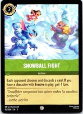 Disney Lorcana Snowball Fight Winterspell Common 95/204 NM