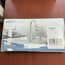 NEW Moen Haelyn 87627EWC MotionSense Pull-Down Kitchen Faucet Chrome Finish B4