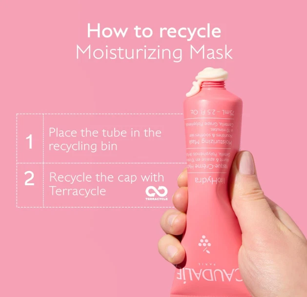 Mascarilla hidratante Caudalie VinoHydra 75 ml Foto 4 de 4