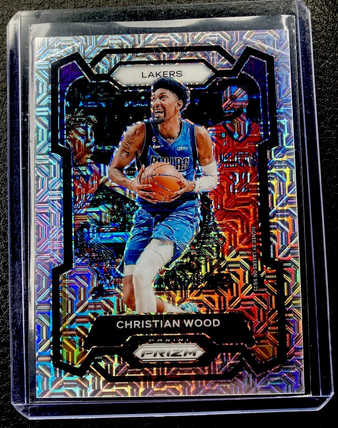 2023-24 Panini Prizm Basketball - Mojo Prizm #245 Christian Wood /25