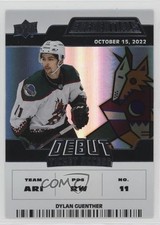 2022 Upper Deck Credentials Debut Ticket Access /599 Tier 3 Dylan Guenther 0t2i