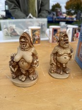 2 norweskie trolle neandertalczyk figurka-boczek