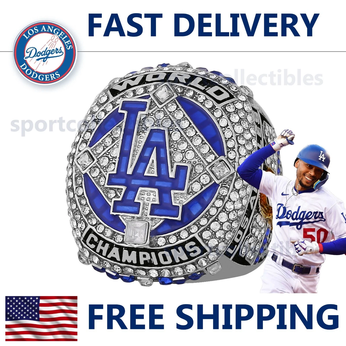 Los Angeles Dodgers Sports Fan Rings for sale | eBay