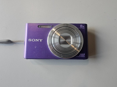 Sony Cybershot DSC-W830 20.1 MP 8x optischer Zoom DigitalKamera | Lila