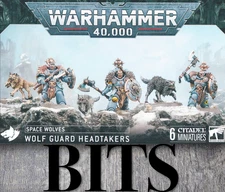 Warhammer 40K Heresy Space Marine Space Wolves HEADTAKERS HUNTING WOLF Bit Bits