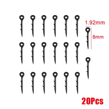 20X Metal Bait Spike Carp Fishing Hook Bait Sting Boilies Pin Spike Maggot Corn 