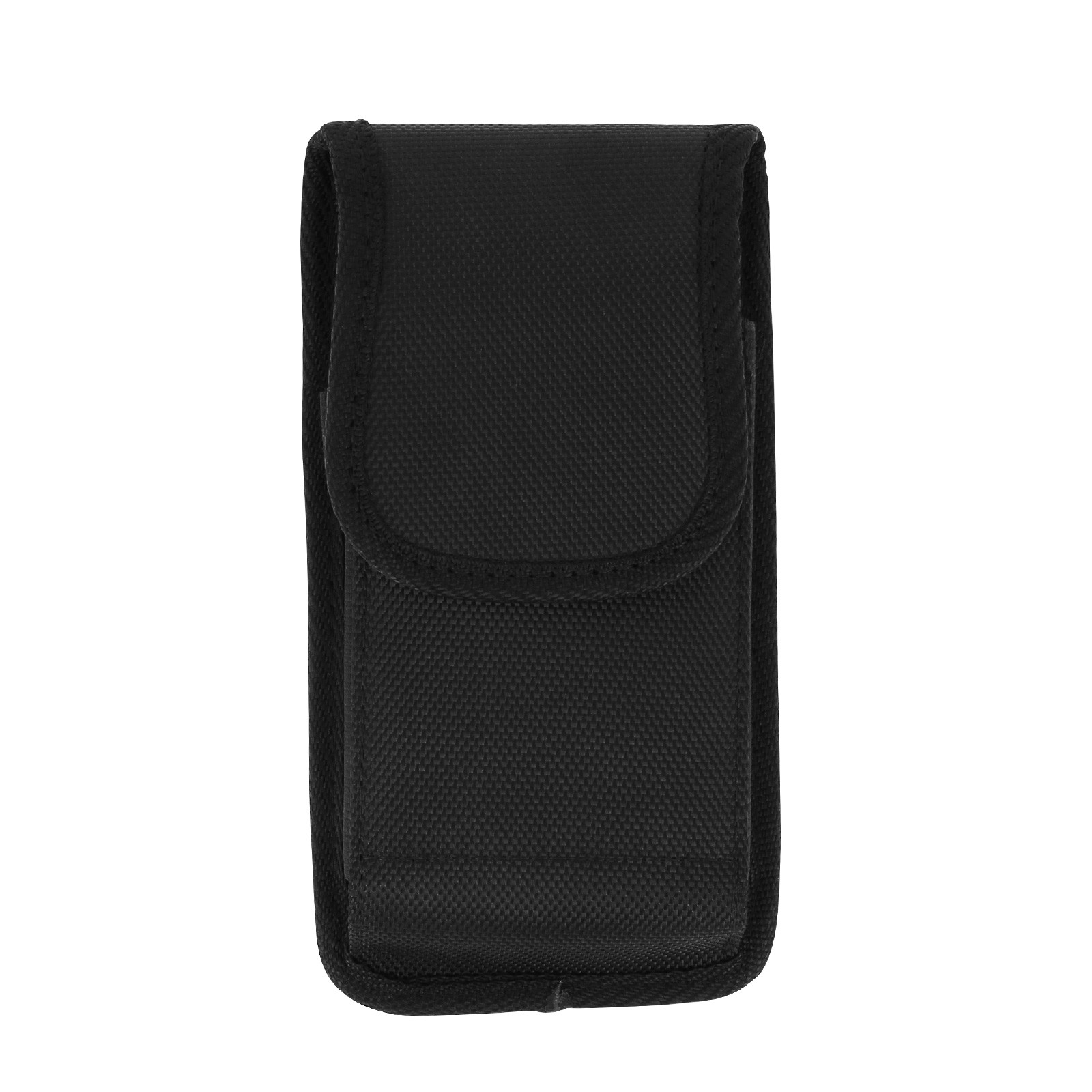 Pochette ceinture smartphone universelle noire en nylon anti-éclaboussures