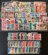 GERMANY - DEUTSCHES REICH -  WWII - 1940/1944 - Collection of MNH Stamps