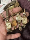 ladies/men vintage watches lot Bulova Elgin Seiko Swiss Japan Parts Untested