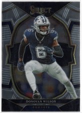 2022 Panini Select Concourse Donovan Wilson Card #86 Cowboys