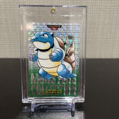 ARS10+ カードダス 緑 カメックス carddass blastoise Blastoise Carddass BANDAI Green Pokemon Card Japanese | eBay