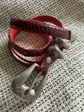 VTG MZA Of NY 1984 Genuine Snakeskin Belt