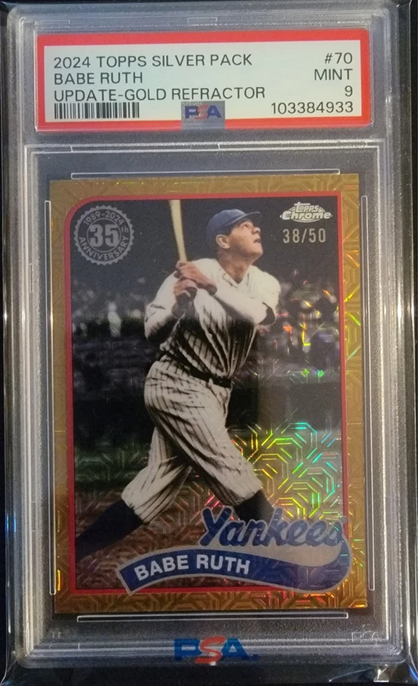 Colección de tarjetas Babe Ruth Foto 2 de 4