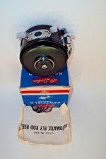 Vintage LM. Dickson Fly rod Reel Mint in original box with paper