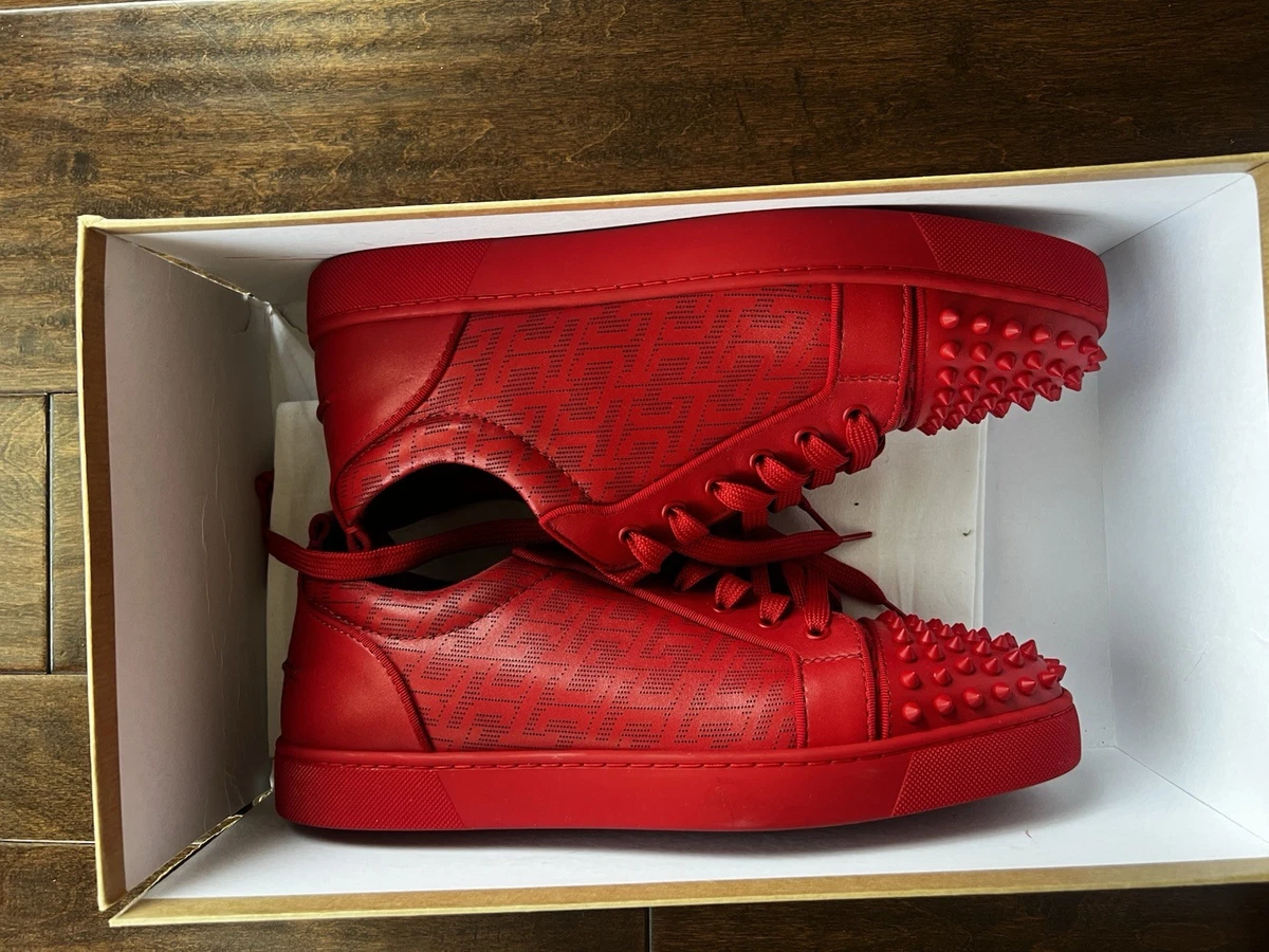 【新品未使用】大特価SAINT LAURENT レッド スエード シューズ Saint Laurent Leather Upper Red Casual Shoes for Men for sale | eBay