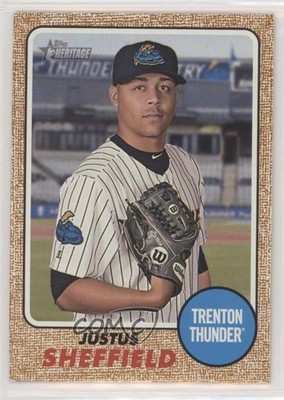 2017 Topps Heritage Minor League Edition Short Prints Justus Sheffield #209 n1u
