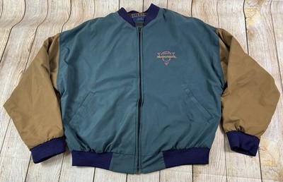 Vintage 90s McDonald s Windbreaker Hilton Active Apparel Colorblock Jacket XL