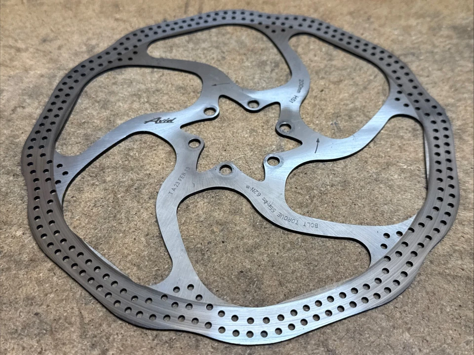 Avid Code 4-Kolben Hydraulische Scheibenbremsen Bremsenset, 200mm HS1 Rotoren & Schrauben - Bild 3 von 4