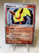 Pokémon TCG EX Delta Species Flareon ex 108/113 Ultra Rare Holo 110 HP English on eBay