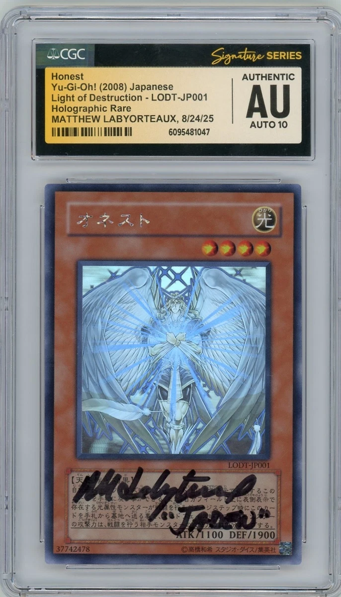 Yu-Gi-Oh! TCG Honest Ghost Rare Individual Collectible Card Game