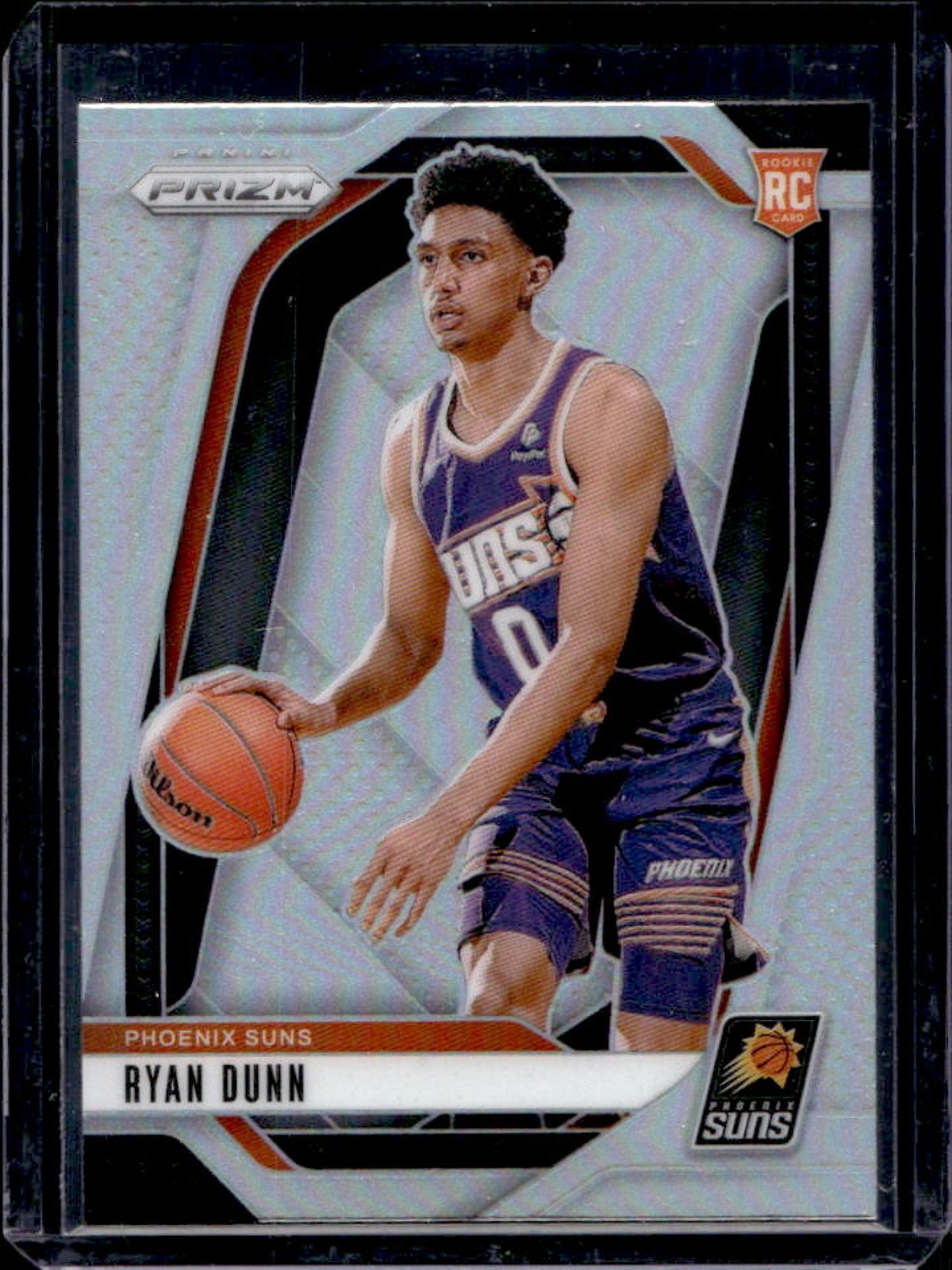 2024-25 Prizm Ryan Dunn RC Silver Rookie #258 Suns