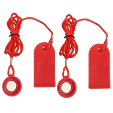 Pack of 2 Universal Treadmill Safety Key Magnet ,Compatible with Proform Wesl...
