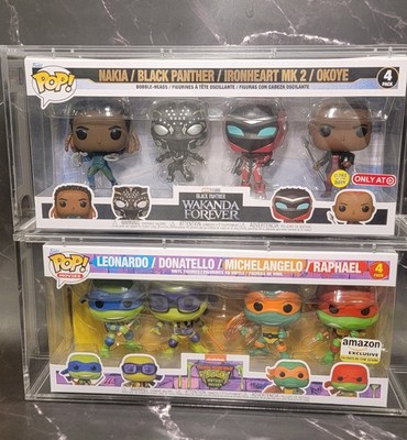 Funko Pop! 4 Pack Series Collection Clear Hard Case Box Protector