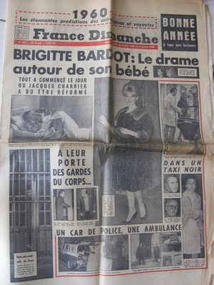 FRANKREICH SONNTAG Nr. 697 vom 31. Dezember 1959 bis 6. Januar 1960