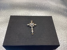 Rhinestone Cross For Necklace