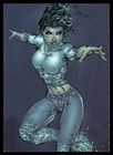 Fathom 2001 Woman Comic Hero Promo Card #2 (NM)