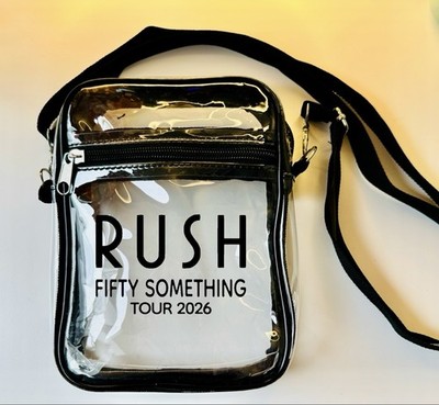 Clear Custom Fifty Something Tour 2026 Rush Crossbody Bag Concert Approved Purse