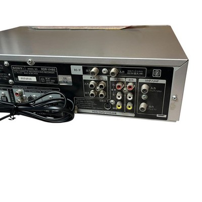Sony RDR-VH85 VHS HDD DVD combo recorder used tested with warranty