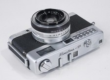 MINOLTA MINOLTINA-S, 40/1.8 ROKKOR LIGHT HAZE , BAD SHUTTER, AS-IS/226346