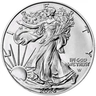 2026 American Silver Eagle 1 oz $1 1 Roll Twenty 20 BU Coins in Mint Tube