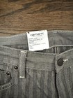 Carhartt WIP (Work in Progress) Menard LTD Pant Regular Tapered Fit Grey/White — photo 3