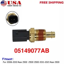 Coolant Temperature Temp Sensor for 2008-2021 Dodge Jeep Ram 1500 2500 3500 6.4L