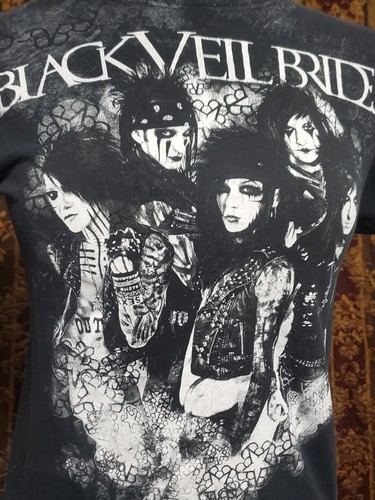 Vintage Band T-Shirt Schwarz Schleier Bräute Small - Bild 1 von 7