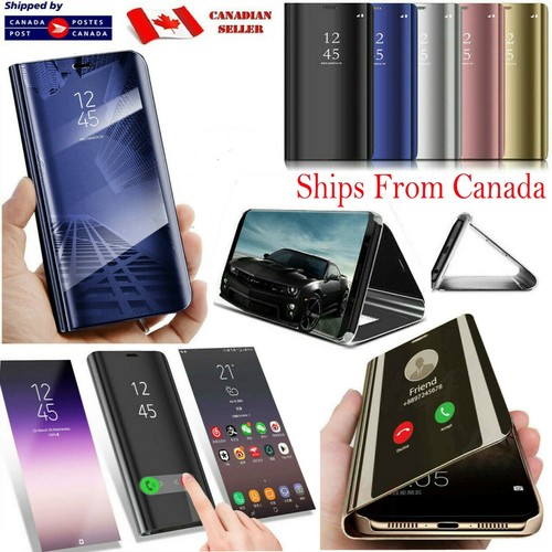 Coque à rabat Smart Mirror View pour Samsung Galaxy Note 8 9 10 10+ S9 S8 Plus - Photo 12 sur 26