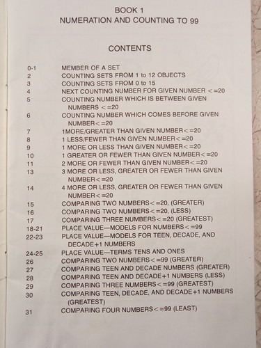 THINK-IT-THROUGH Math 1 Numbers Numeration 3060 Ages 5+ VTG 1990 Discovery Toys - Picture 2 of 6