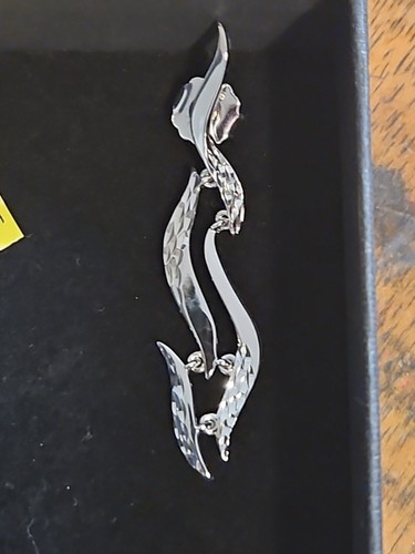 QVC 925 Sterling Silver Earrings - Picture 2 of 2