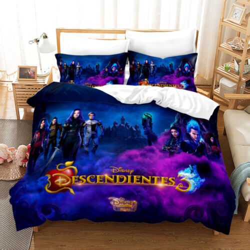 Set Biancheria da Letto Descendants Copripiumino/Copripiumino 2/3 PZ Federe Singolo Matrimoniale King - Foto 17 di 20