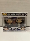 Funko Pop! Vinyl: Star Wars - Han Solo & Princess Leia 40th Anniversary NIB