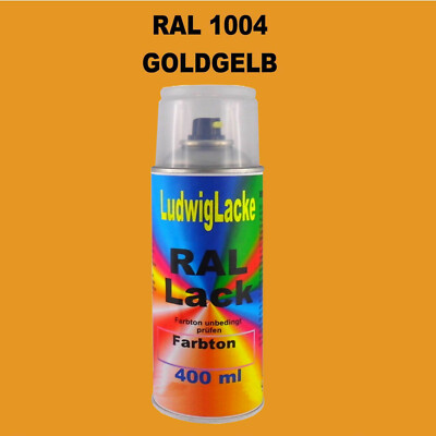 Auto-K Sprühlack Auto-K Racing Lackspray Melonengelb RAL 1028 400ml