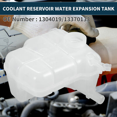 Coolant Expansion Overflow Tank for Vauxhall with Sensor for Astra J No.1304019
