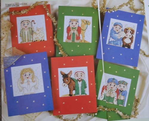 Selección de tarjetas de Navidad, etiquetas, carta de punto de cruz de Año Nuevo menú desplegable - Imagen 68 de 112