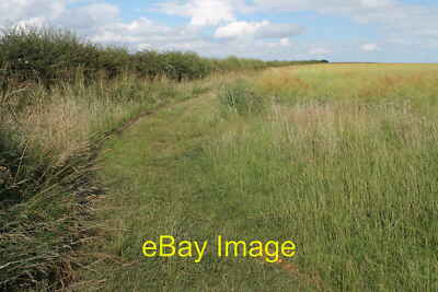 Foto 6x4 Trenseweg vor Binbrook Lane Thorpe le Vale gesprüht orange Pfeil c2013
