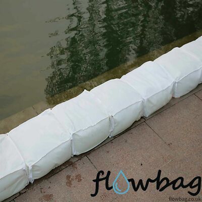 FlowBag Anti Flood Waterbag Aufblaswasser Sandbeutel Alternative Ungiftig