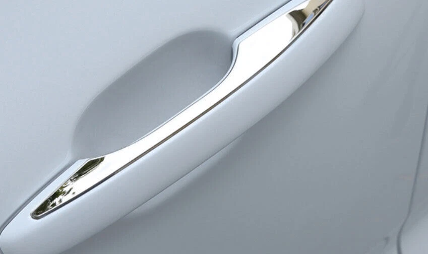 For Volvo XC60 Exterior Outside Door Handle Cover 2018-2023 4pcs Chrome Titanium - Imagem 3 de 4